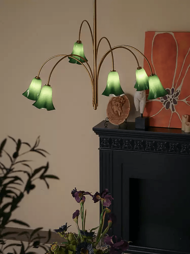EmeraldBell Kroonluchter van glas