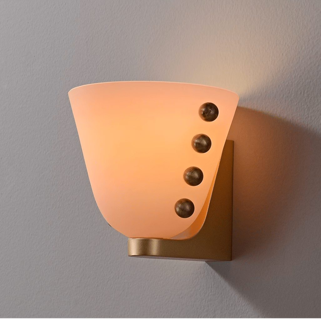 Dominic Minimalistische wandlamp van glas