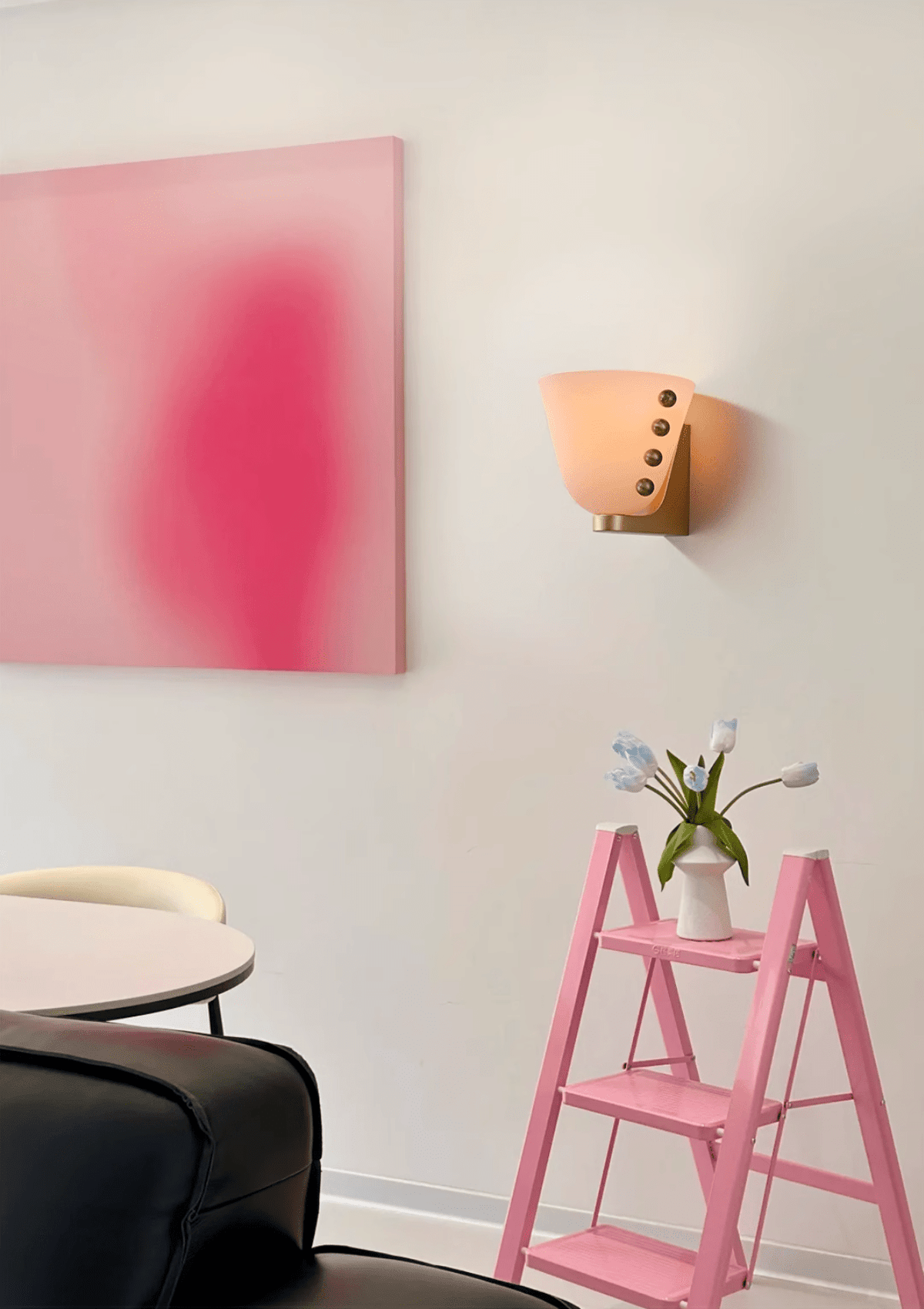Dominic Minimalistische wandlamp van glas