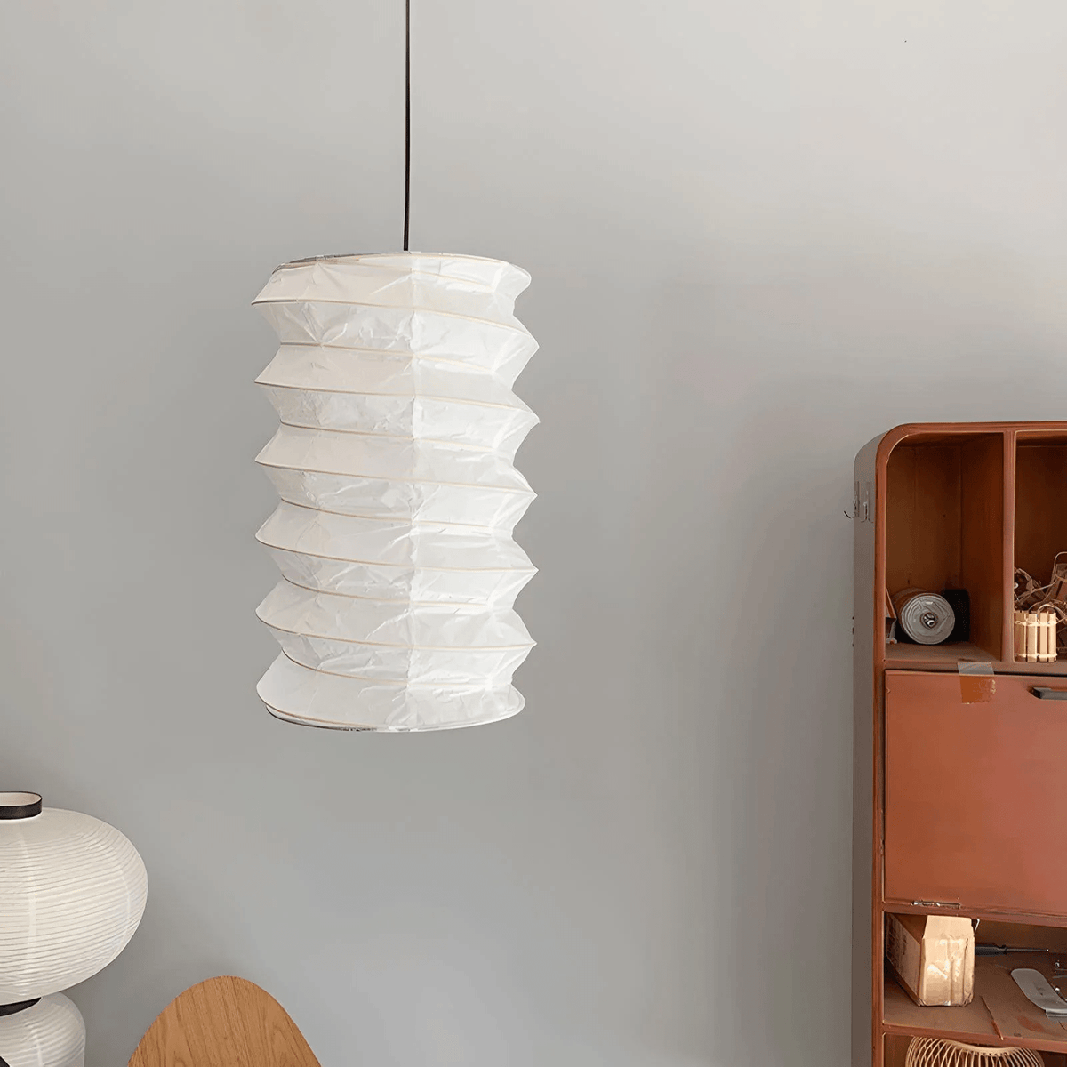 Luninaine Minimalistische hanglamp van papier