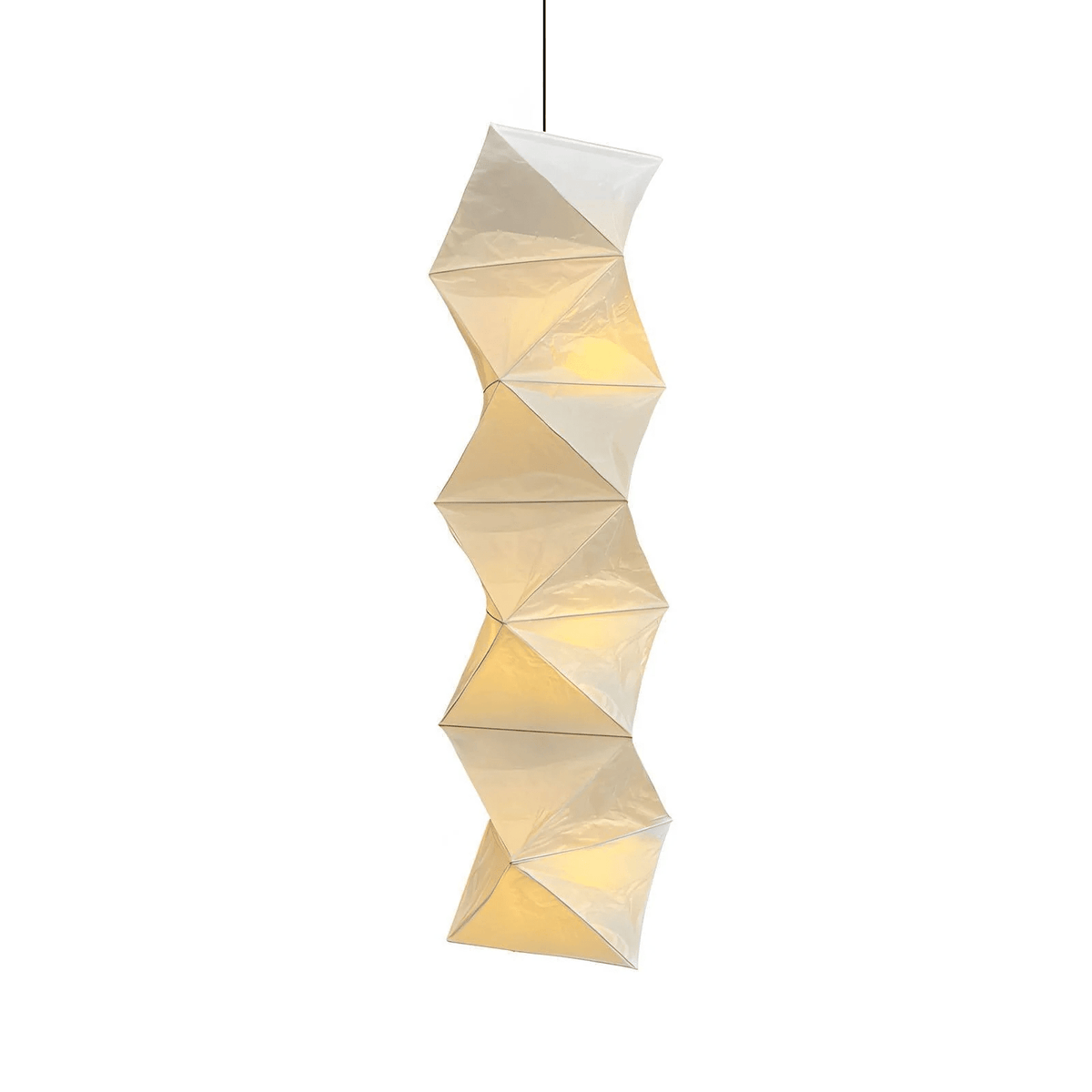 Jirso Minimalistische hanglamp van papier