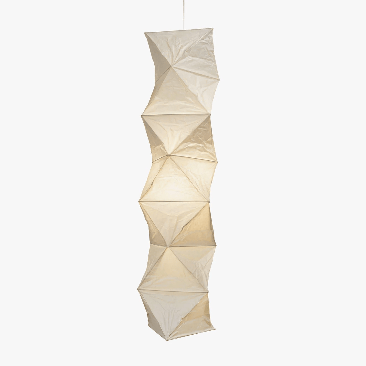 Jirso Minimalistische hanglamp van papier