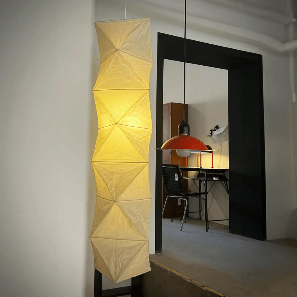 Jirso Minimalistische hanglamp van papier