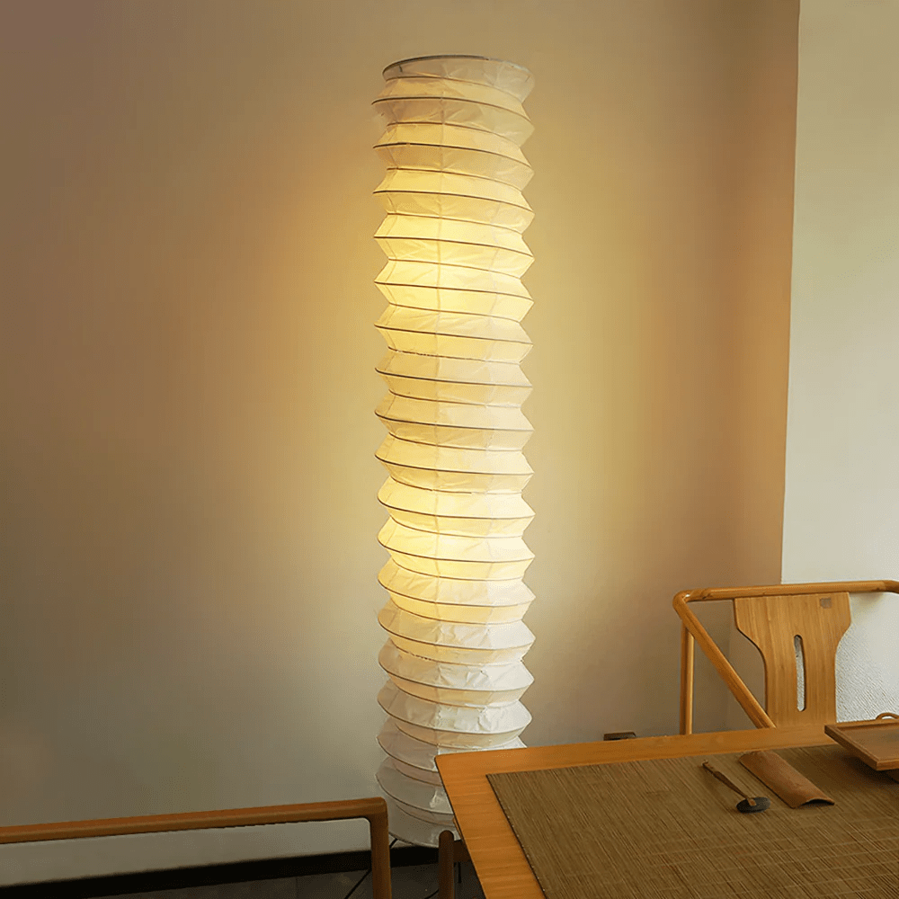 Soraine Minimalistische vloerlamp met rijstpapier
