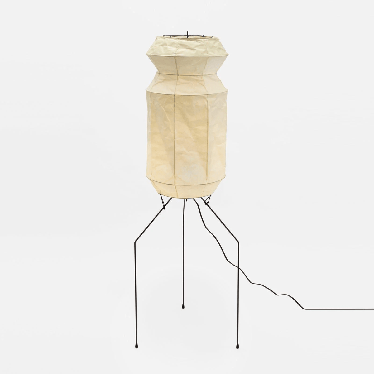 Nivorena Moderne vloerlamp met rijstpapier