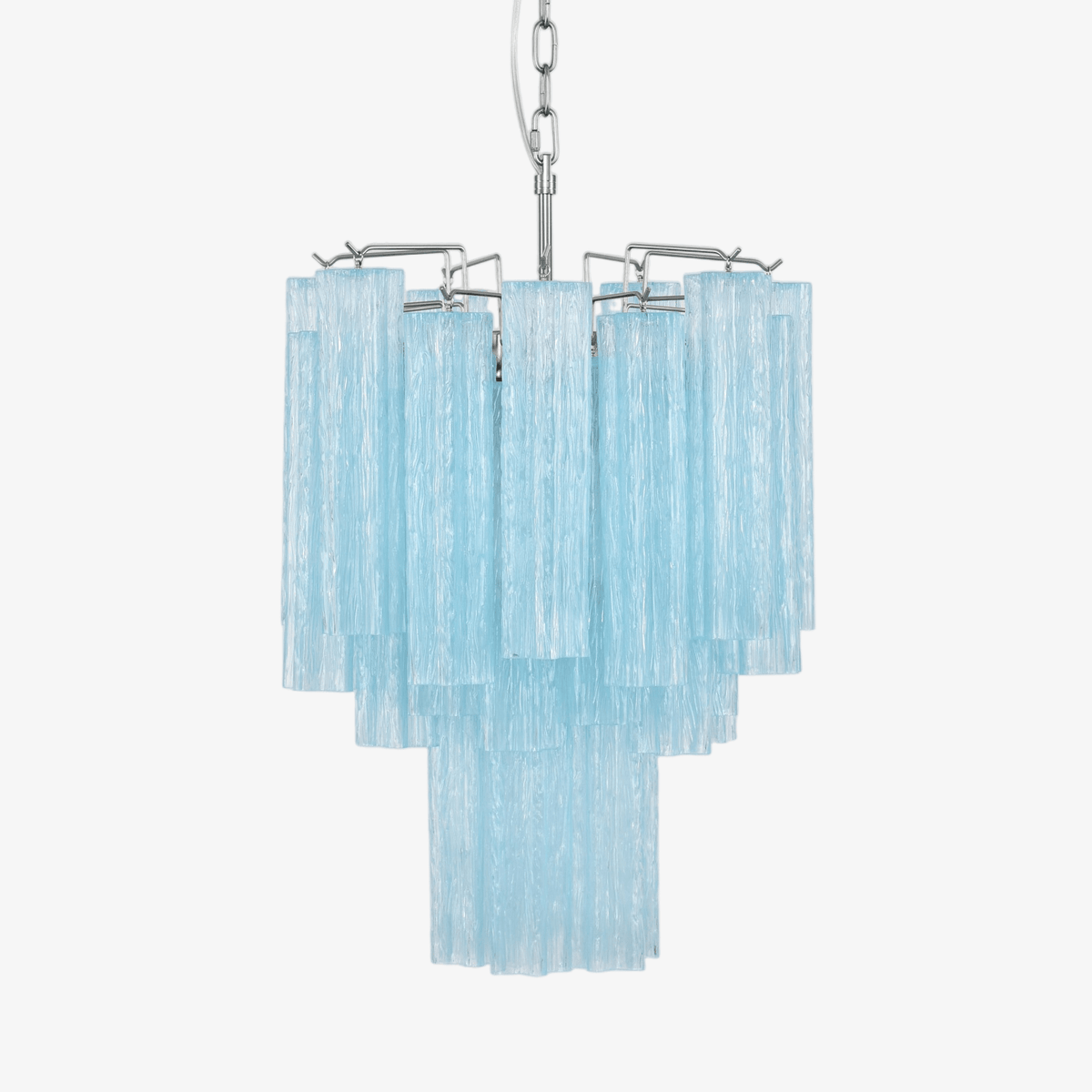 Celys kroonluchter Azzura Murano-glasbuis kustglow