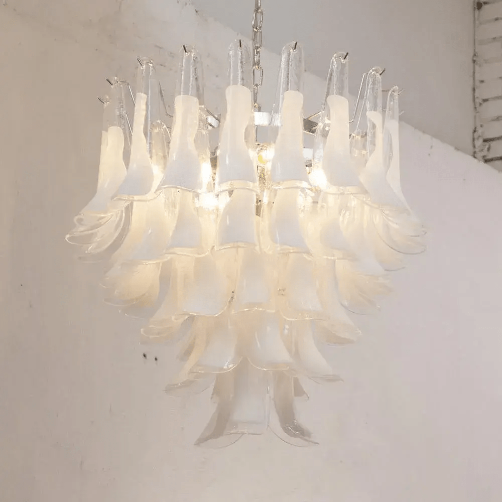 Eiroeon Kroonluchter Murano glas Gelaagd Italiaans