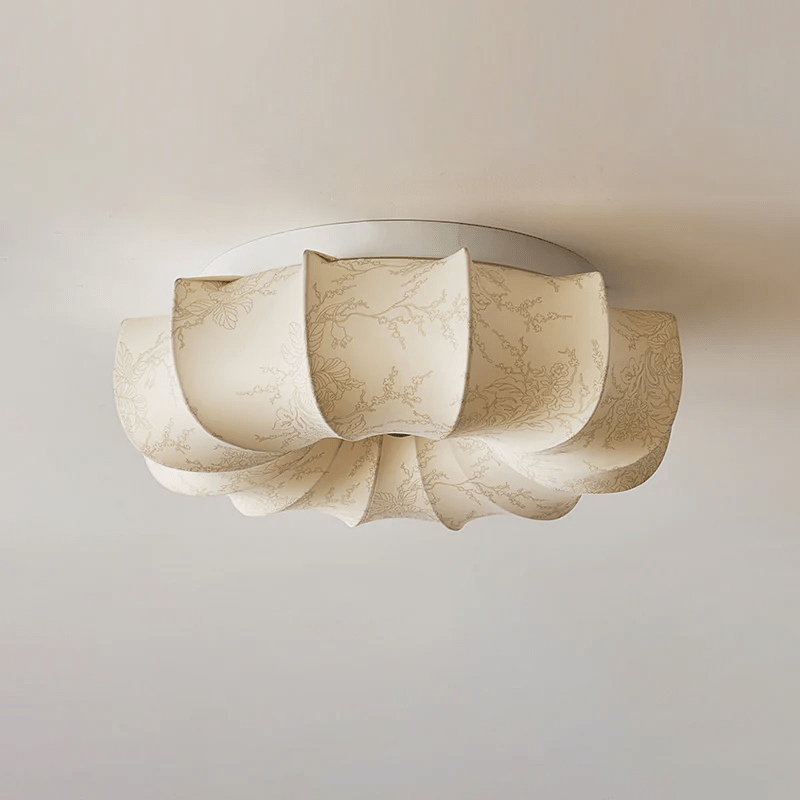 Vivaria Premium Noordse kunst houten katoenen plafondlamp