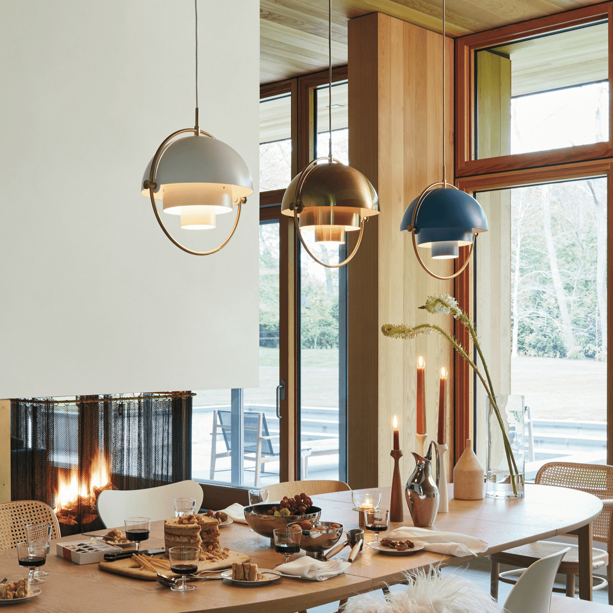 Miruaine hanglamp Deformed Ball Goud