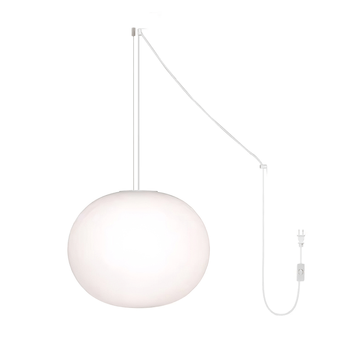 Qersy moderne hanglamp van glas