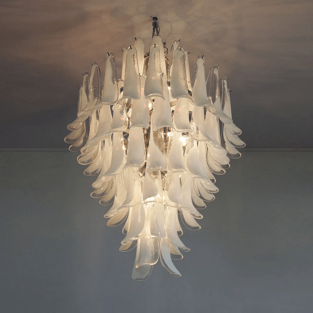 Tessa Glas Bloemblaadjes Hanglamp