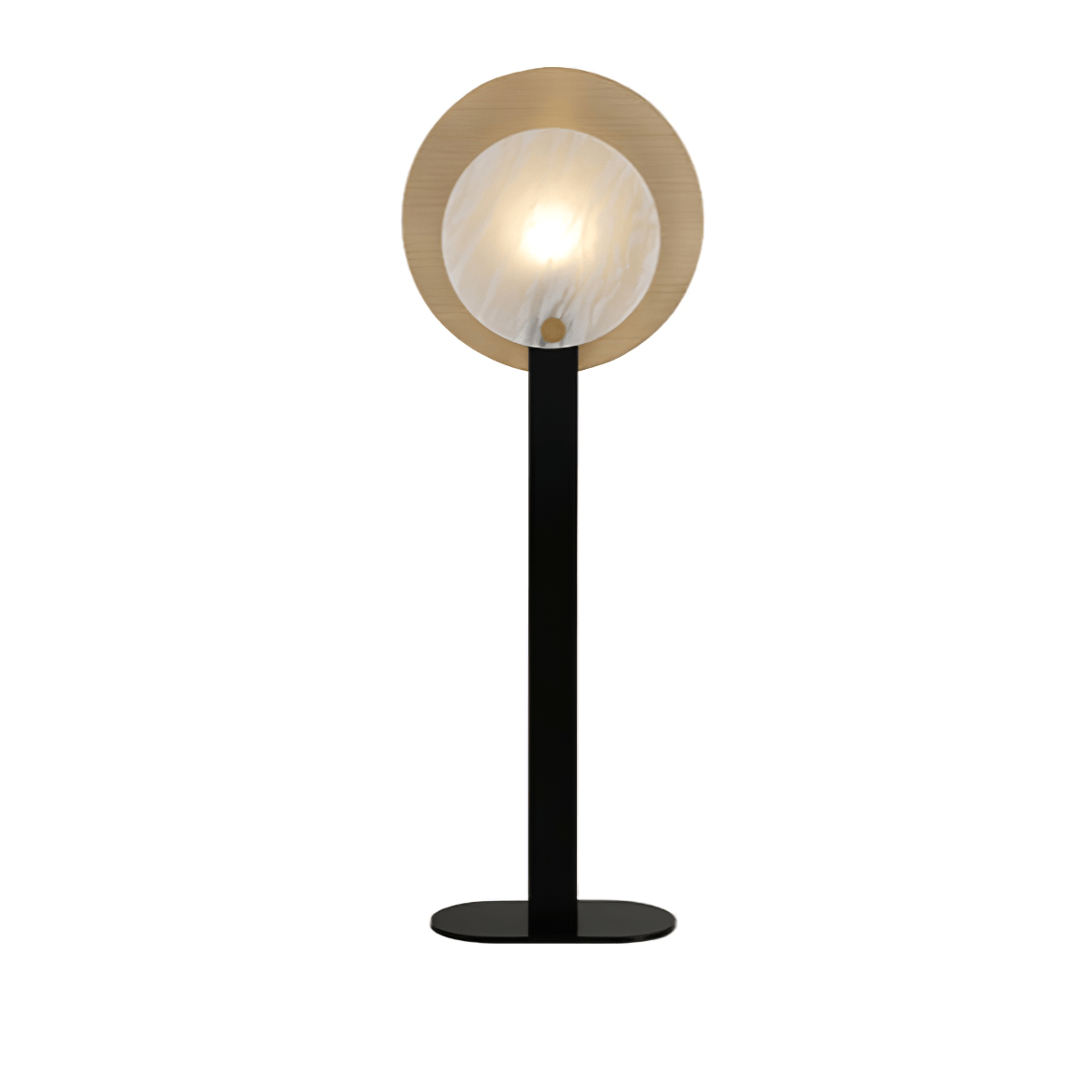 Mosaic elegantie albasten vloerlamp
