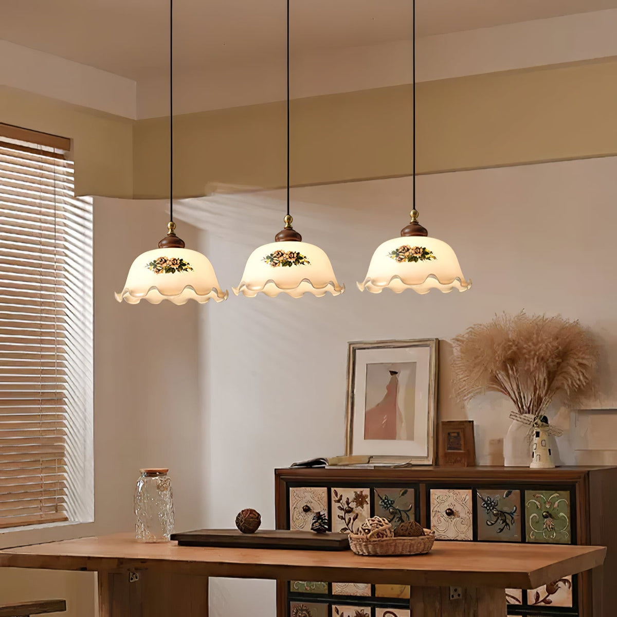 Floréa Bloom hanglamp met glas