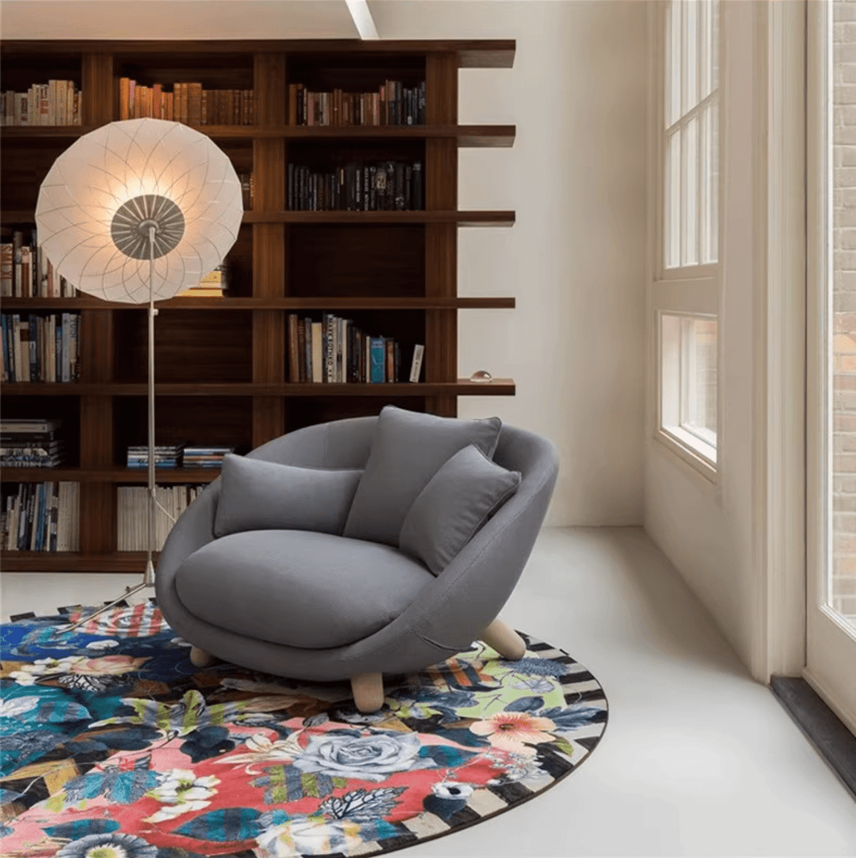 Vaelcourt Radiant Bloemige vloerlamp