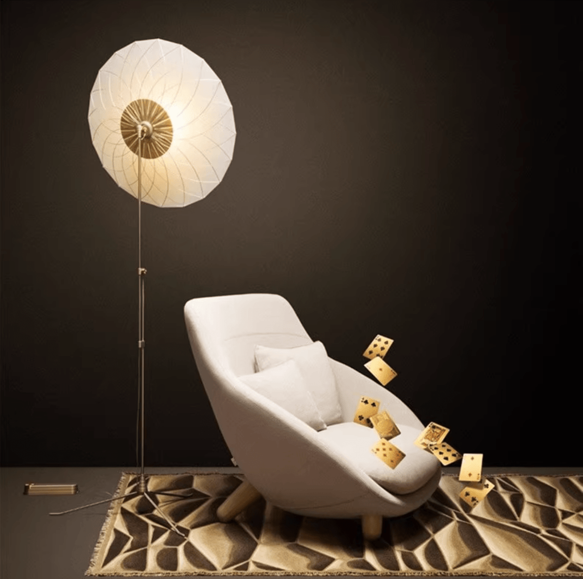 Vaelcourt Radiant Bloemige vloerlamp