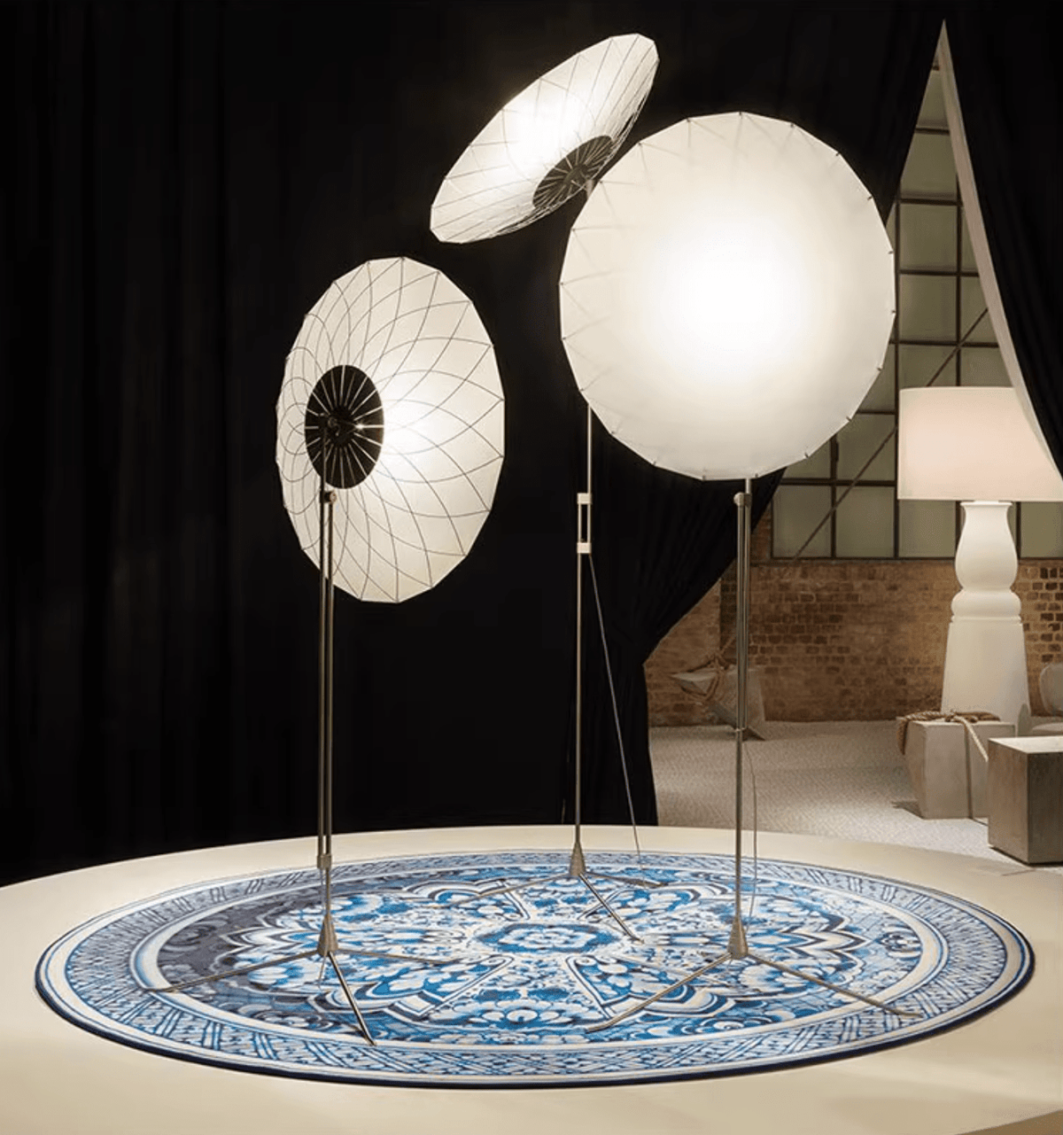 Vaelcourt Radiant Bloemige vloerlamp