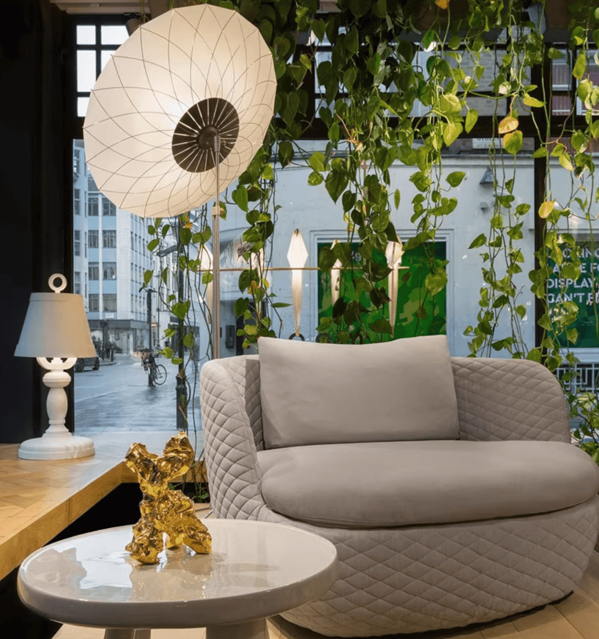 Vaelcourt Radiant Bloemige vloerlamp