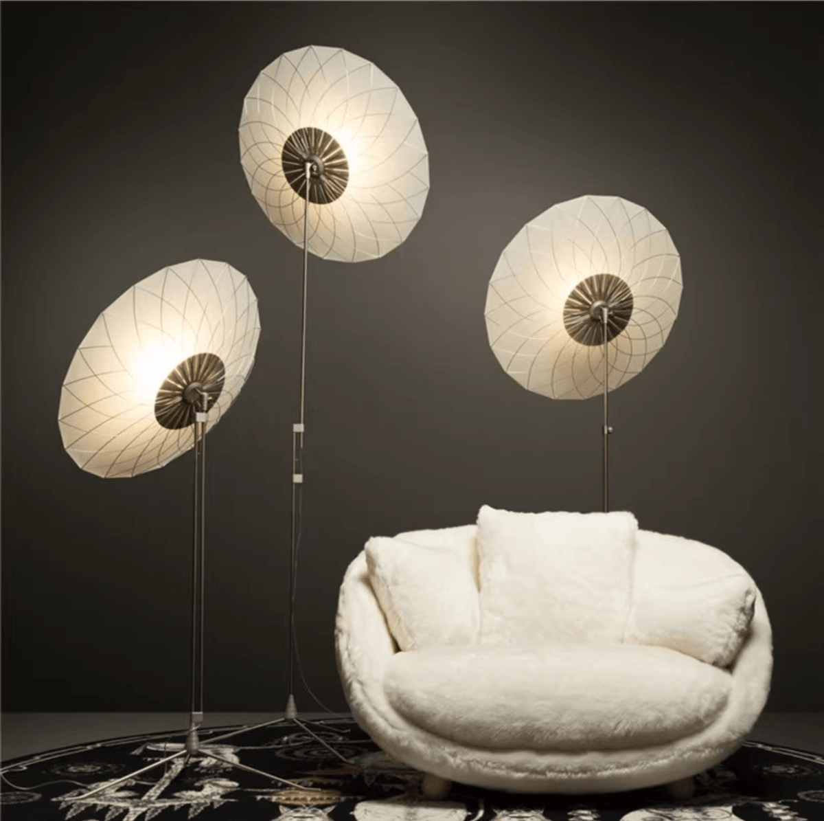 Vaelcourt Radiant Bloemige vloerlamp