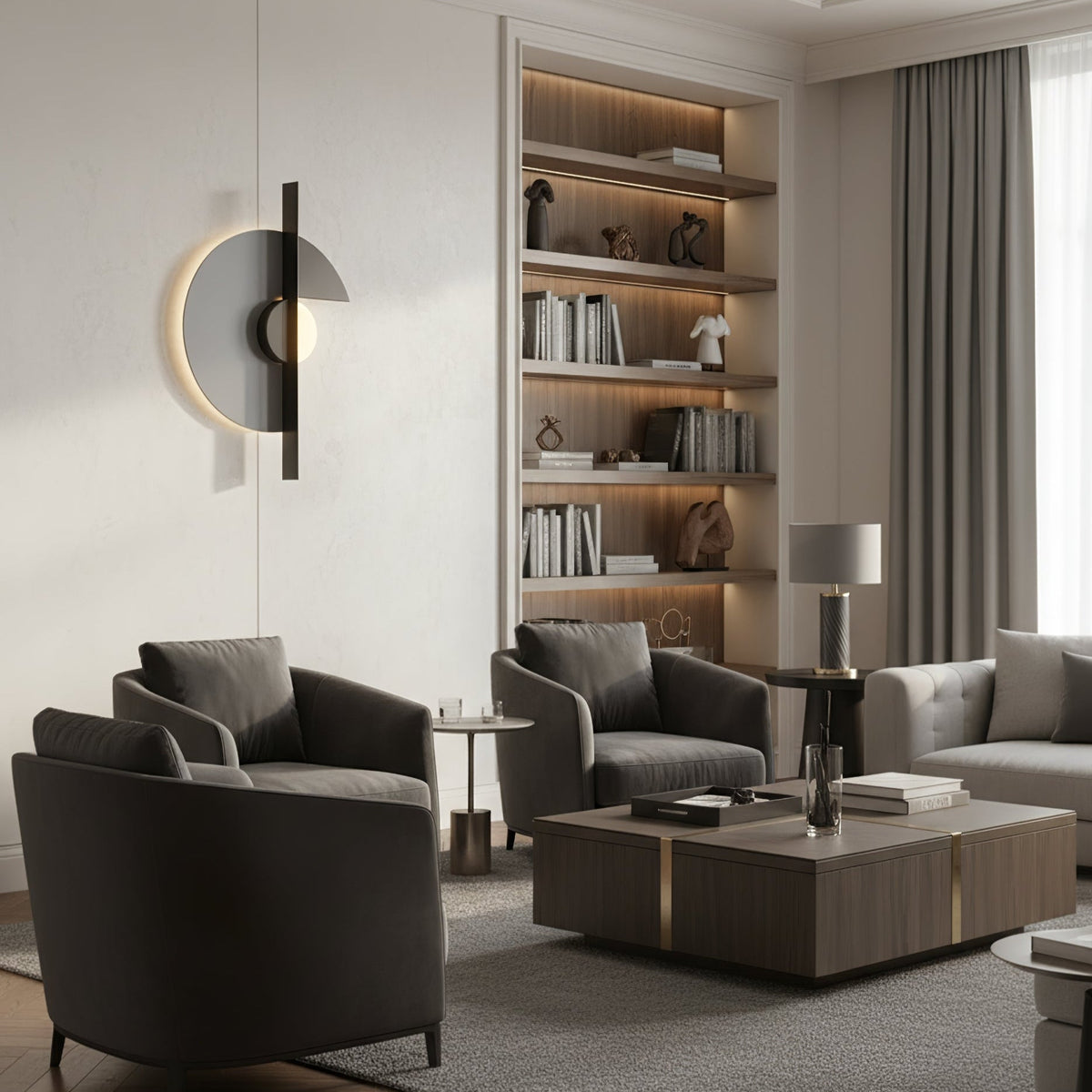 Selmaris Eclipse wandlamp