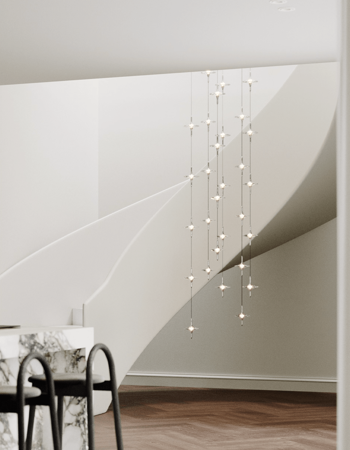Varcienne Starfall Kroonluchter