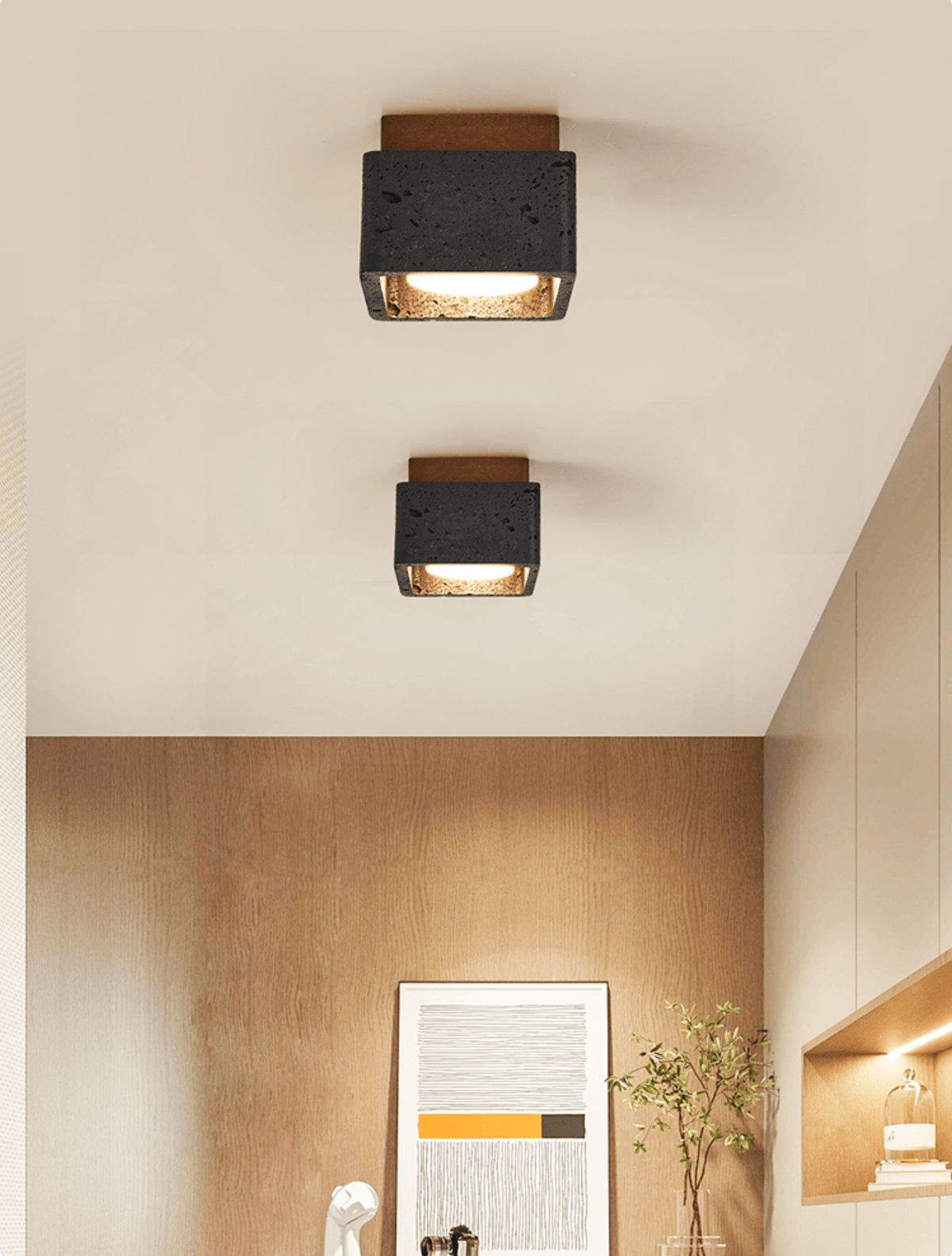 Nyx Obsidian Kubus plafondlamp