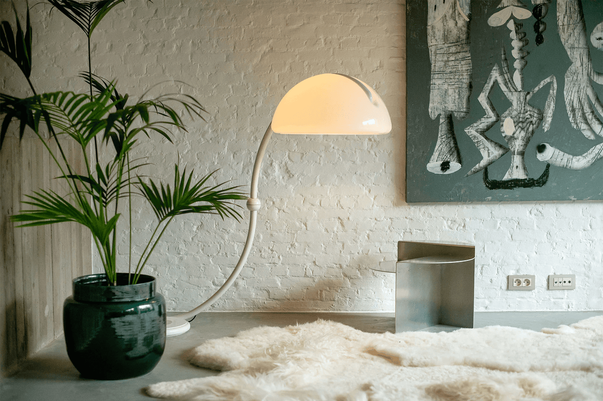 Valmere Arc koepelvormige vloerlamp