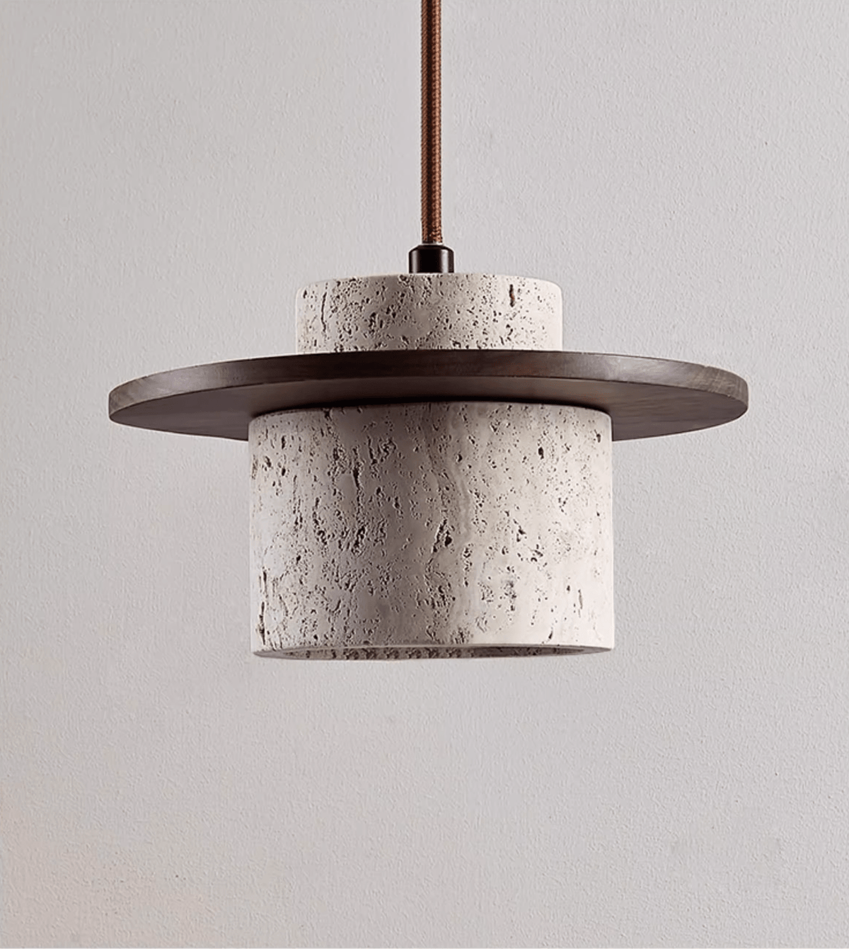 Neririse Cylindrical Stone wandlamp