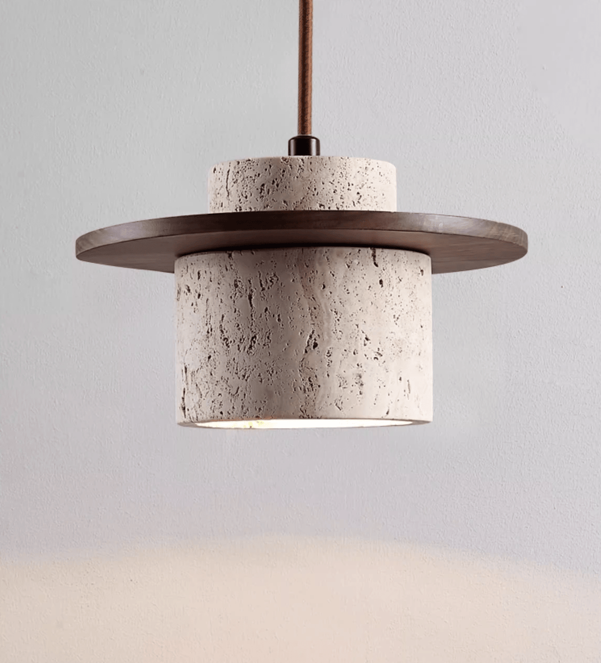 Neririse Cylindrical Stone wandlamp