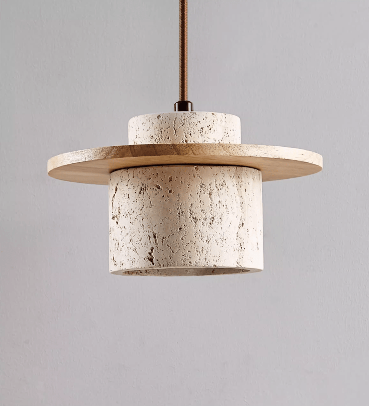 Neririse Cylindrical Stone wandlamp