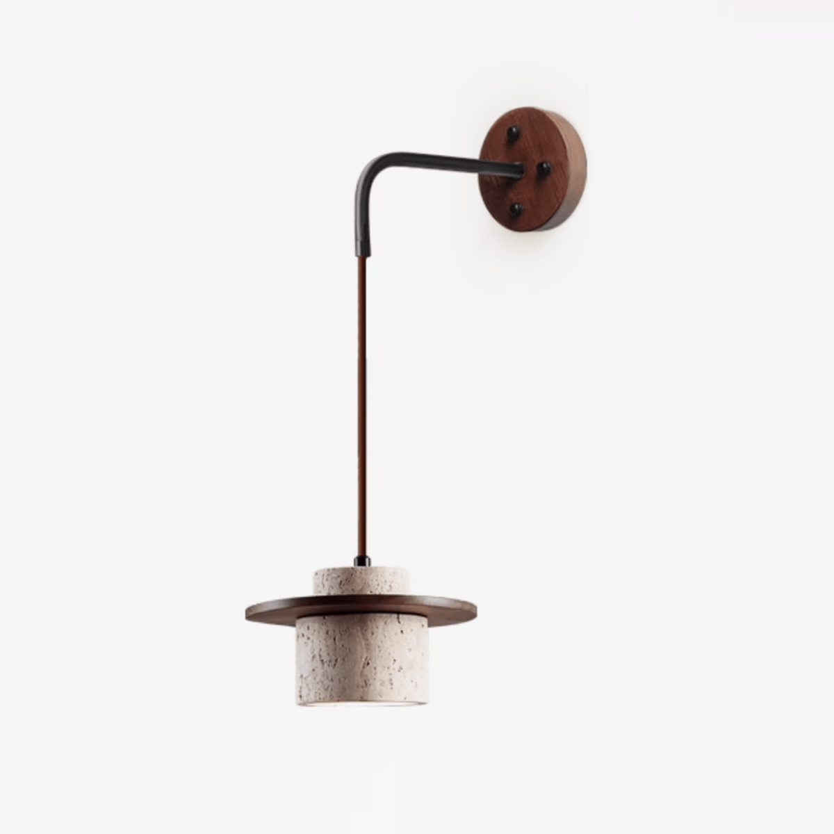 Neririse Cylindrical Stone wandlamp