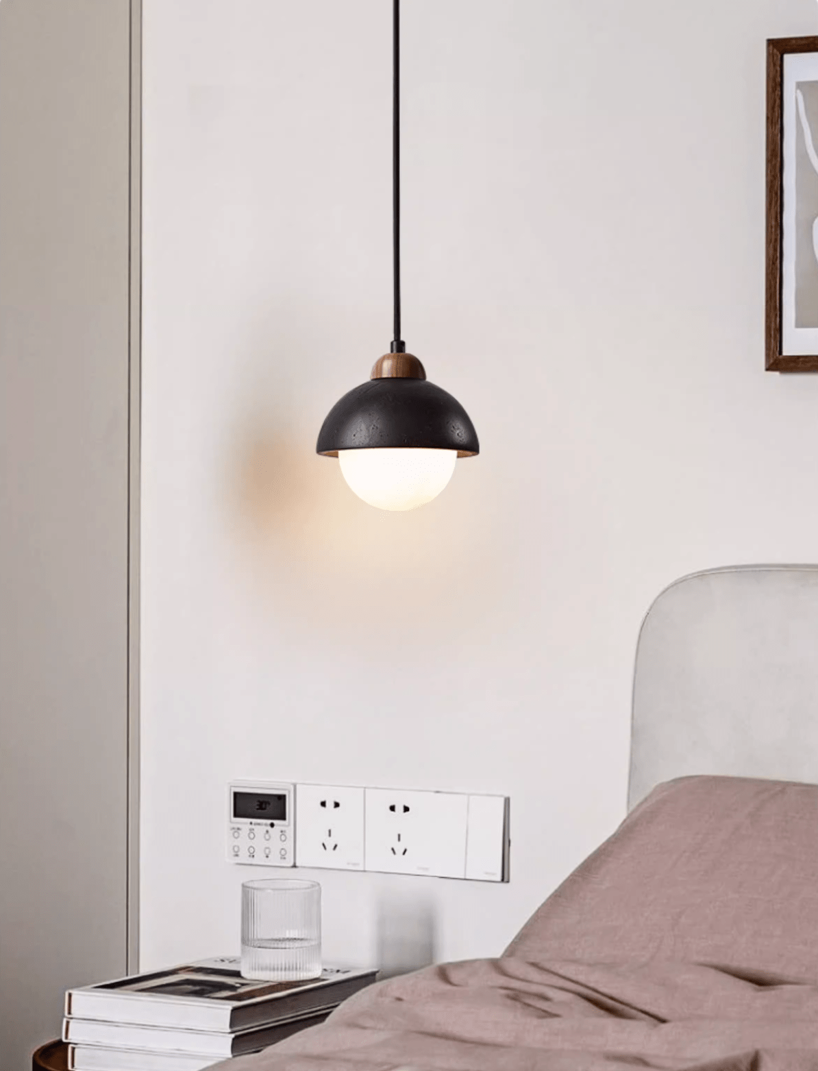 Lumorenne koepelvormige Core hanglamp