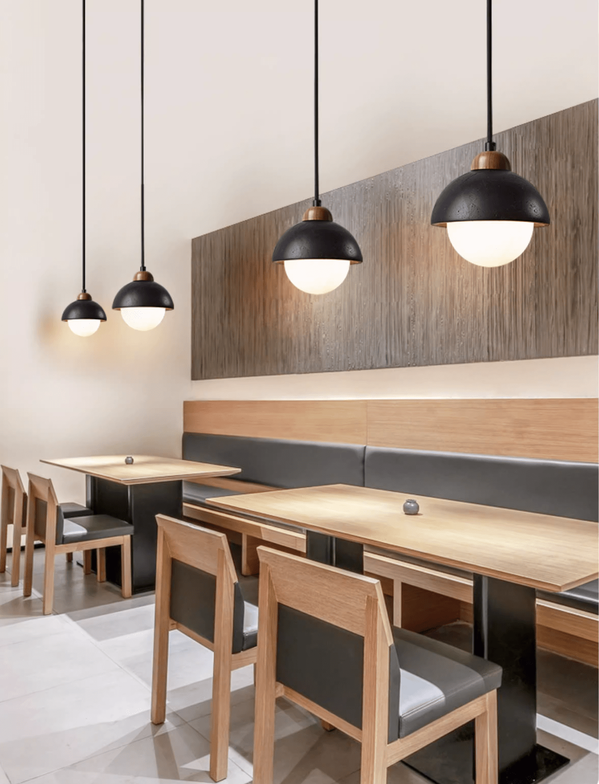 Lumorenne koepelvormige Core hanglamp