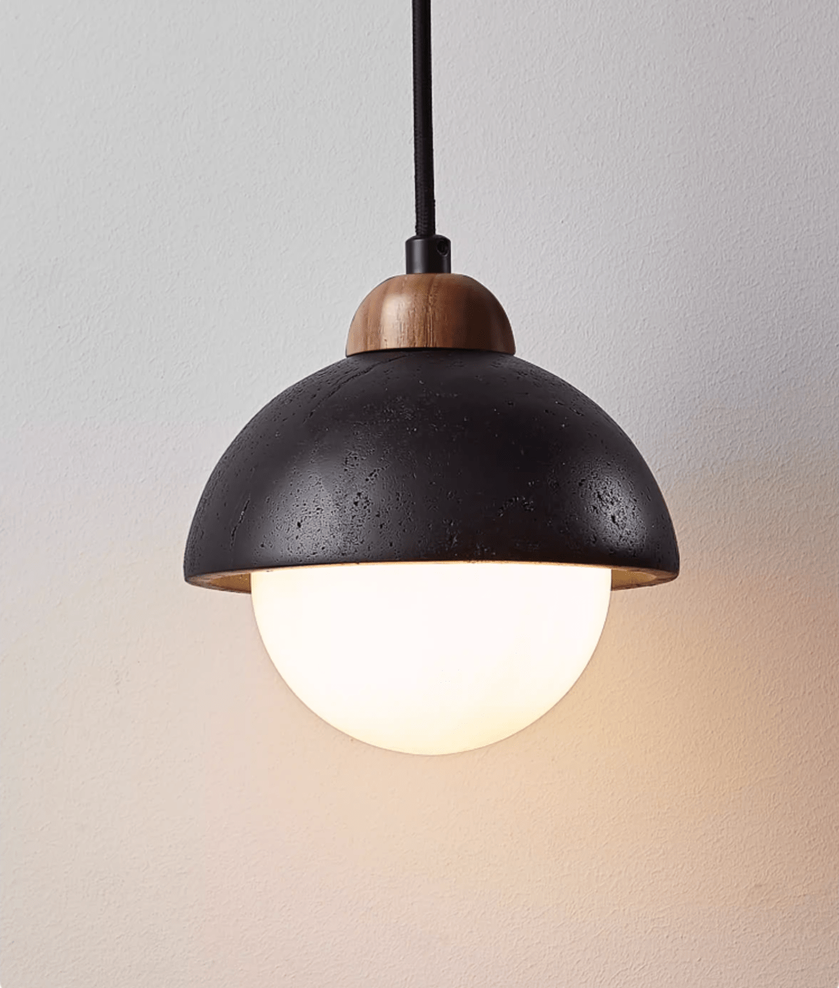 Lumorenne koepelvormige Core hanglamp