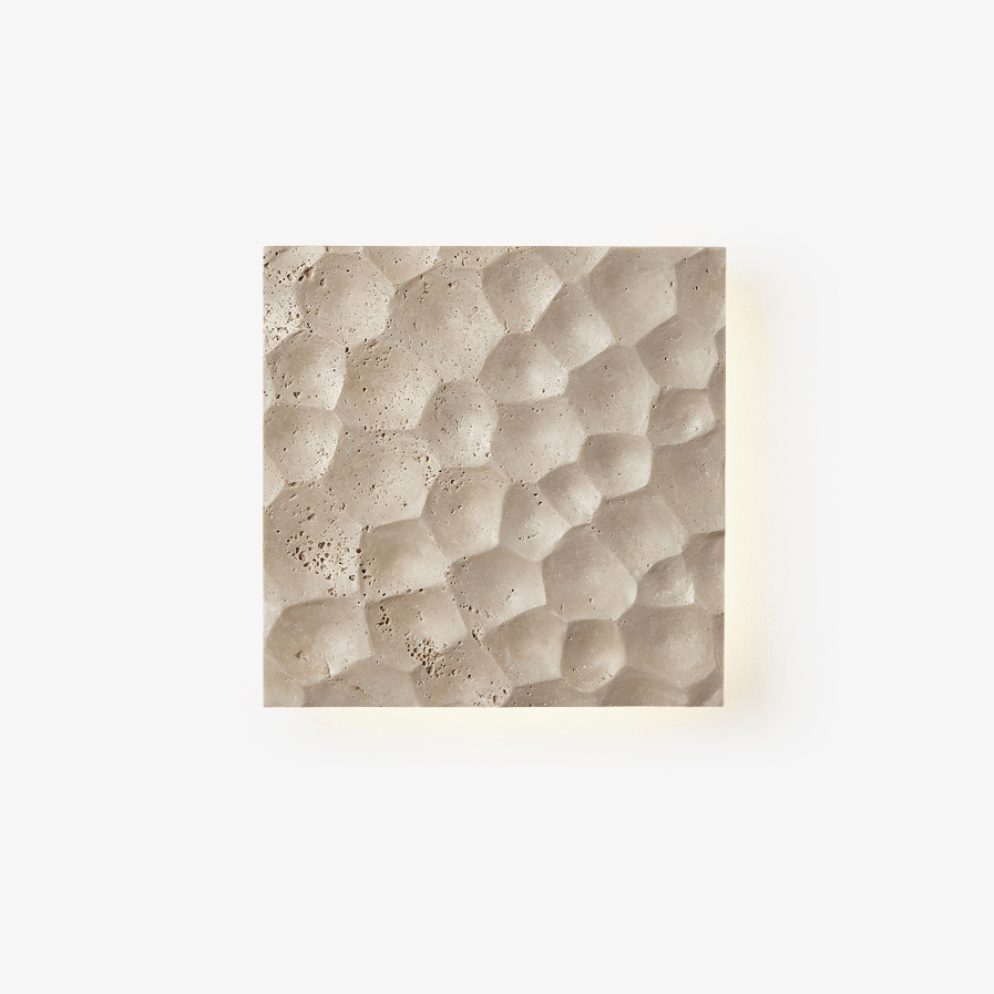 Seleaya Hexa Hive Stone wandlamp