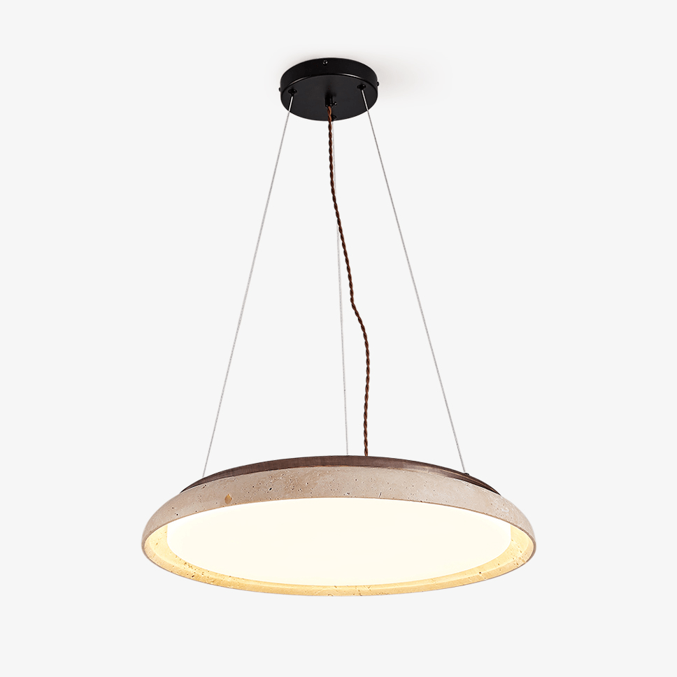 Aeron travertin Lunar Halo hanglamp