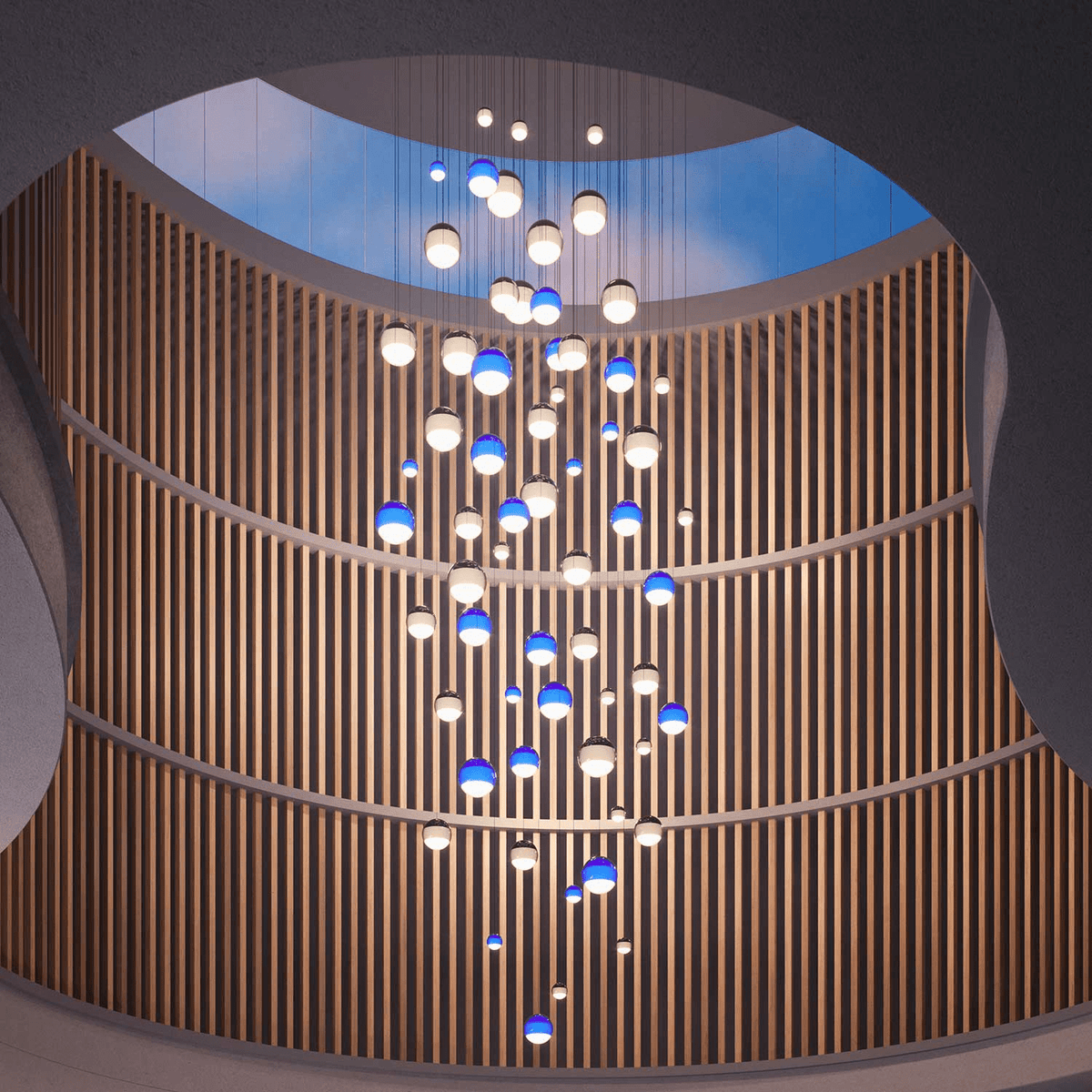 Chromia Orb Cluster hanglamp