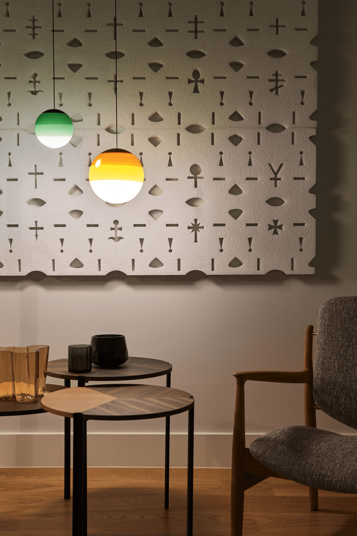 Chromia Orb Cluster hanglamp