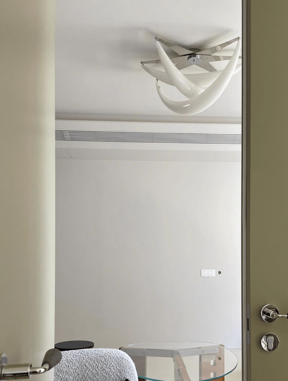 Maia moderne plafondlamp van witte hars