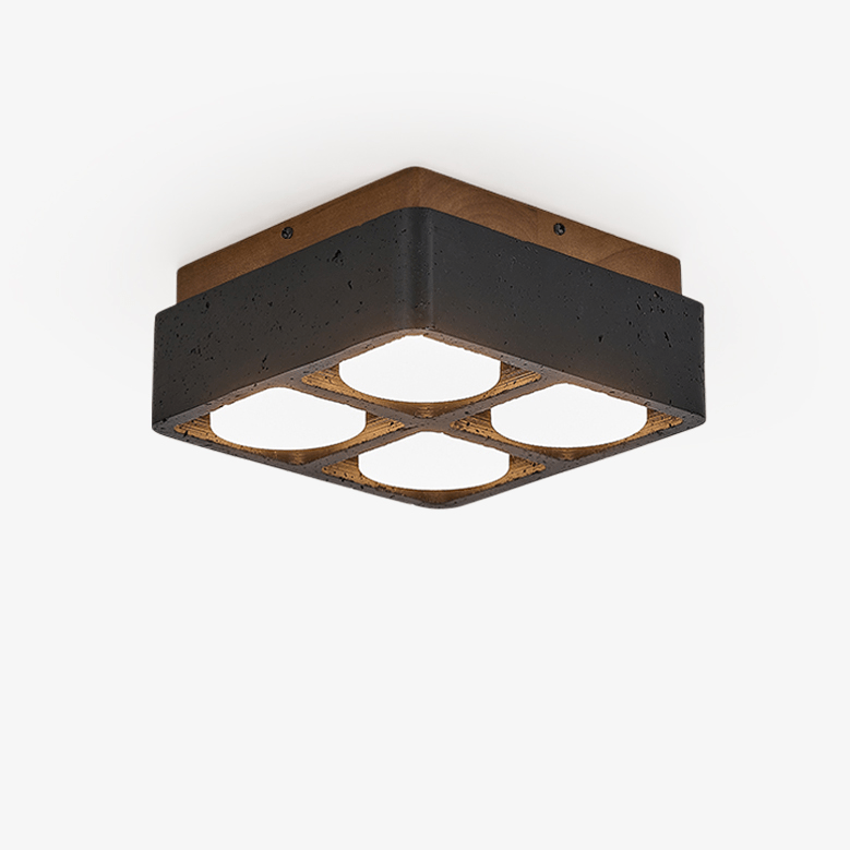Axel Multi Spot Vierkante plafondlamp
