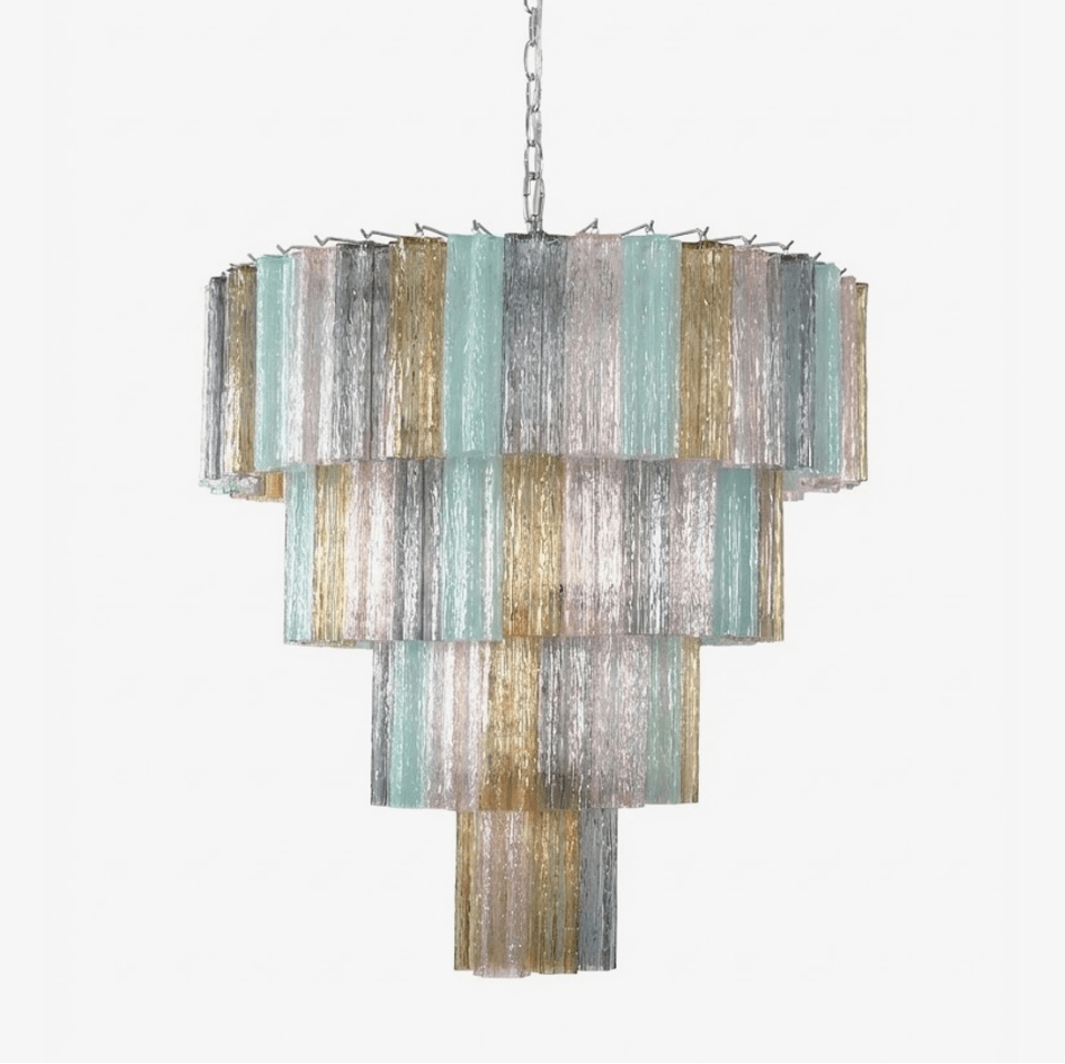 Kobi Eclat Elegant Kleurrijk Glas Prisma Kroonluchter