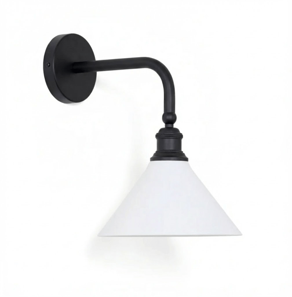 Zaya Minimalistische wandlamp van metaal