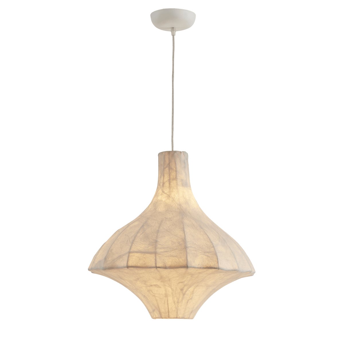 Aurielle hanglamp met zijden paviljoen
