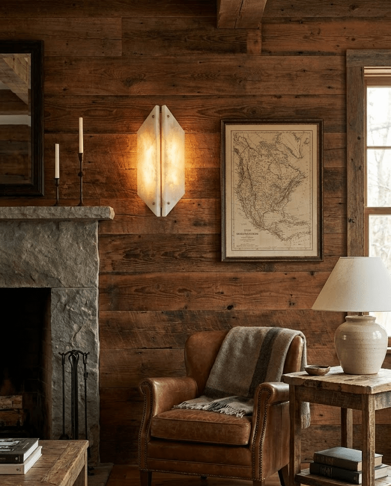 Zynx modern Wit Alabaste Crest Wandlamp