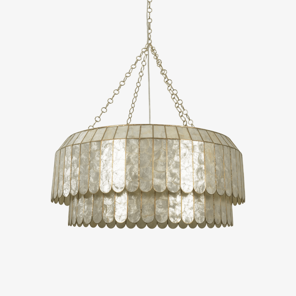 Holz Goudschelp Metaal Aurelia Kroonluchter