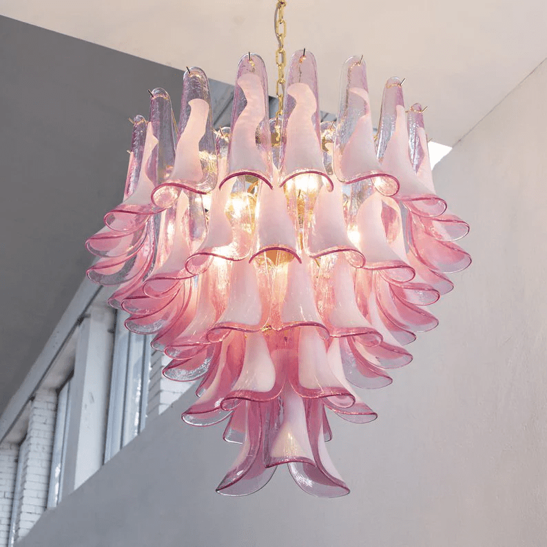 Cysp romantische kroonluchter van Murano-glas