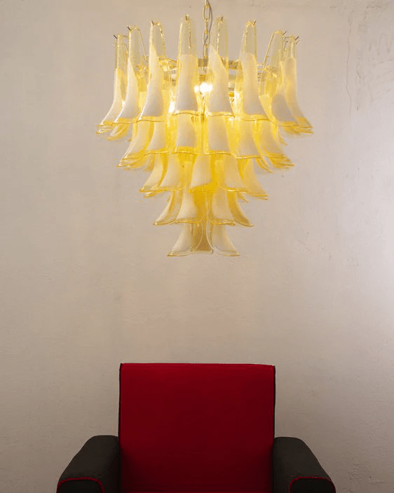 Cysp romantische kroonluchter van Murano-glas