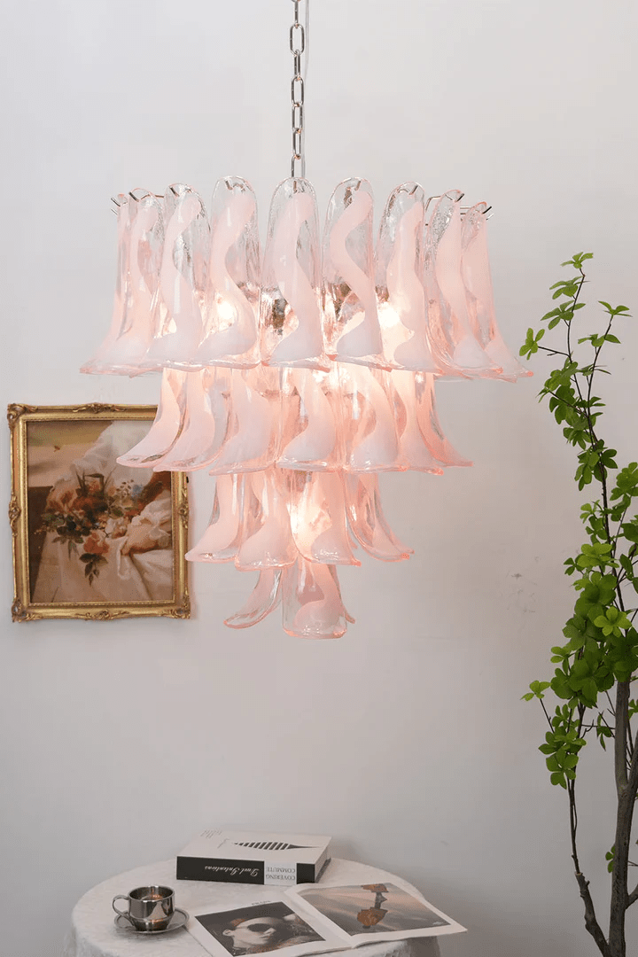 Cysp romantische kroonluchter van Murano-glas