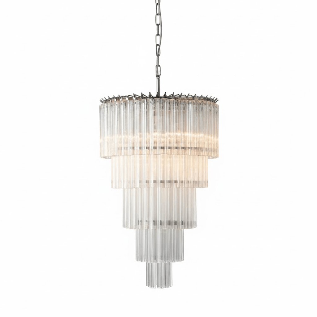 Qydr Kroonluchter met Luxueus glas