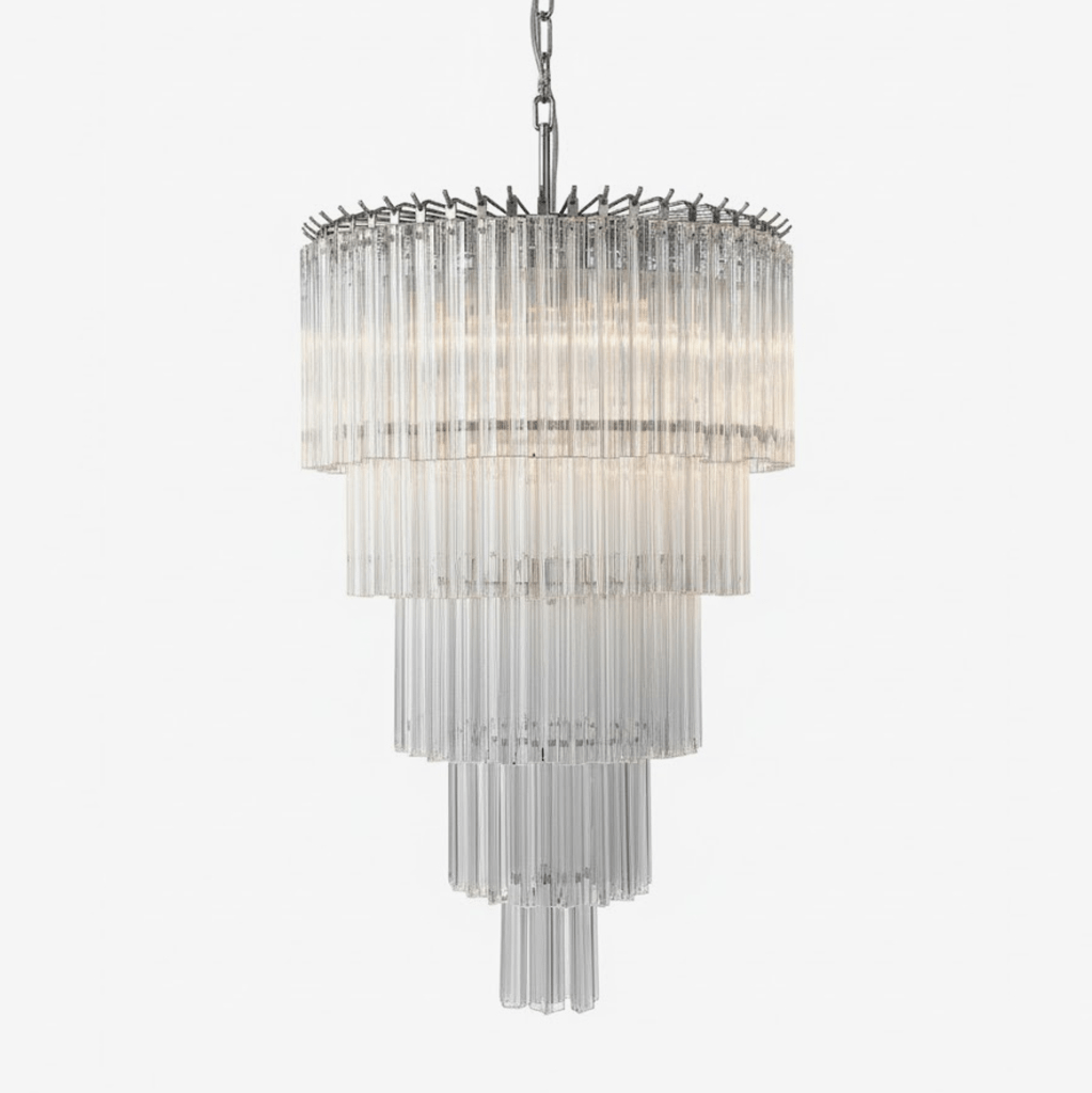 Qydr Kroonluchter met Luxueus glas