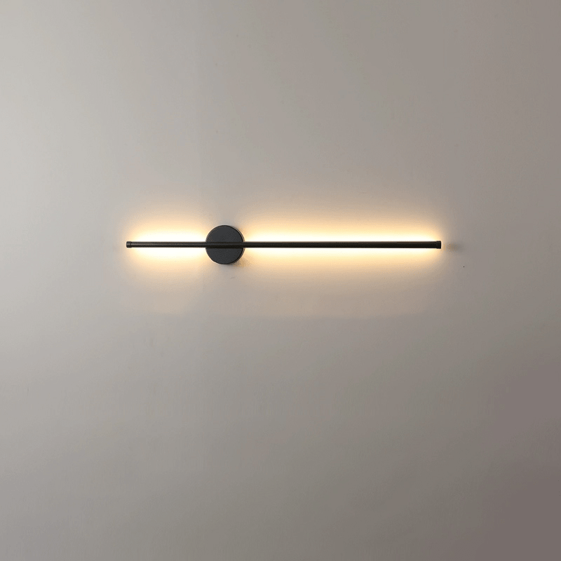 Fral Zwart wandlamp met Draadloze Oplaadbare Batterij